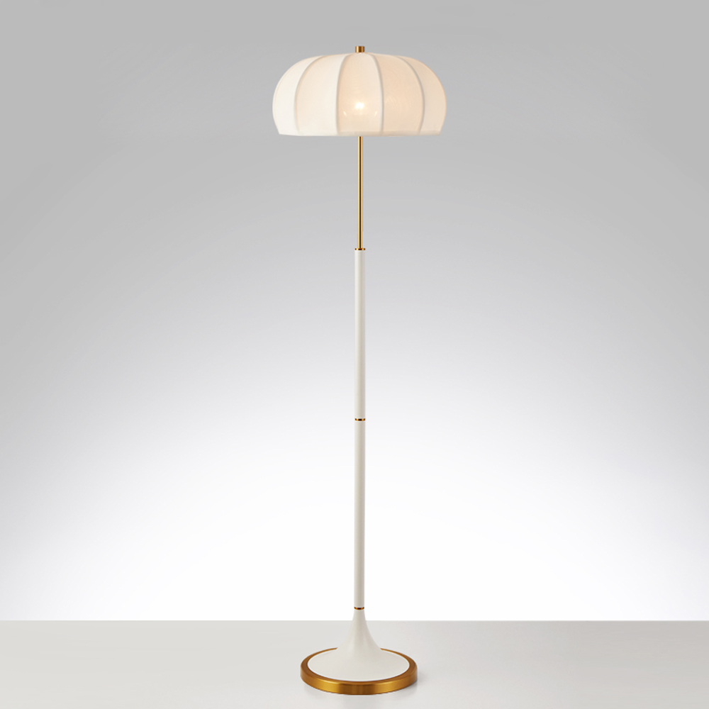European Mid Century Modern Green Floor Lamp White American Floor Lamp