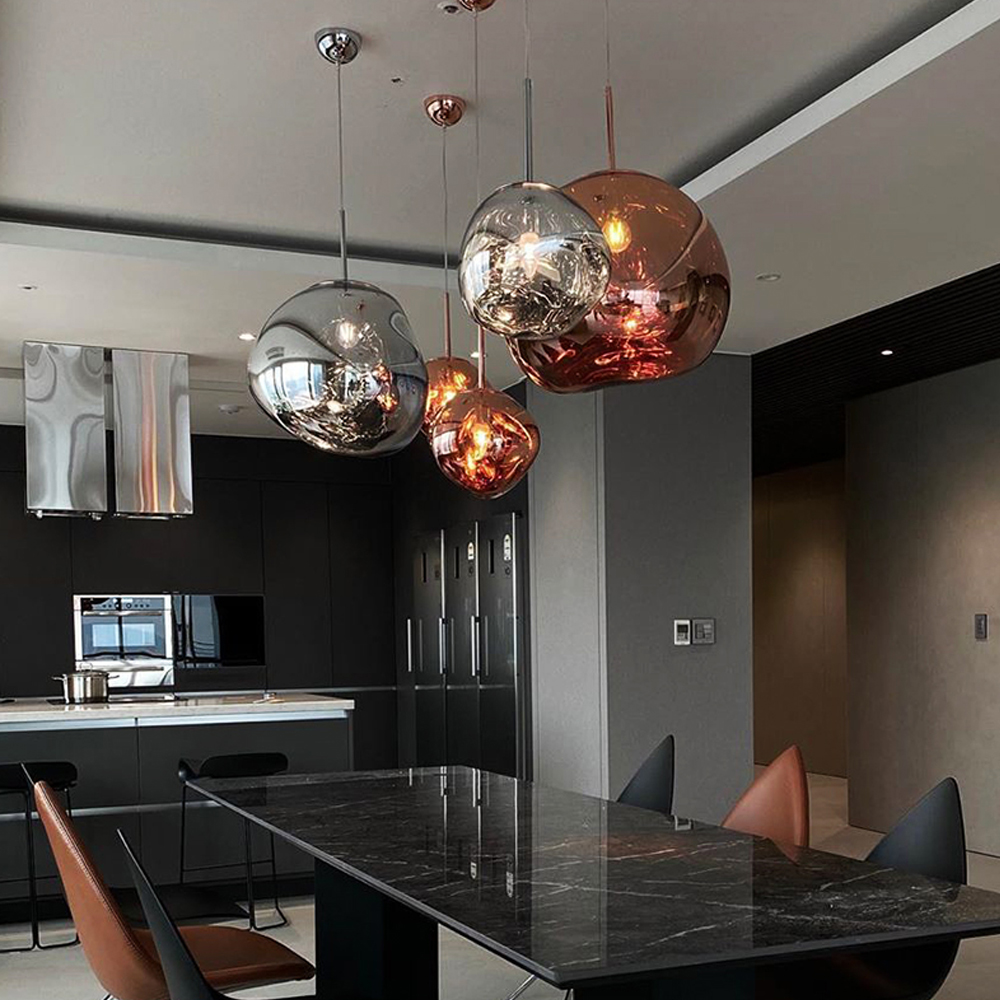Designer Lava Chandelier Villa Loft Duplex Stairwell Pendant Light Apartment Living Room Empty Luxury Restaurant Lamp