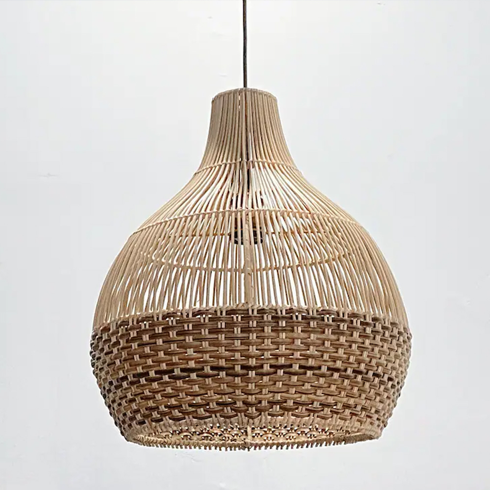 Paris Rattan Pendant Light For Dining Room