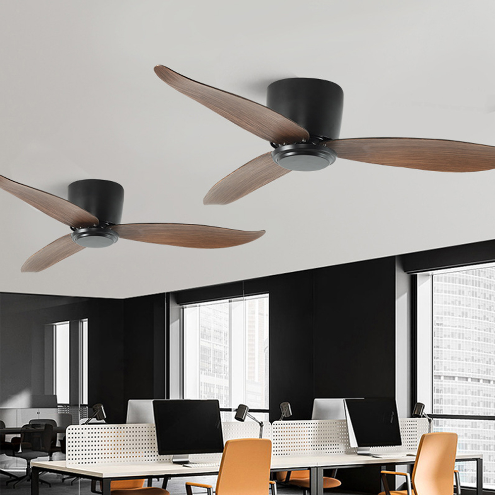 Nordic Living Room Smart Remote Control Ceiling Fan Lamp LED light Fan