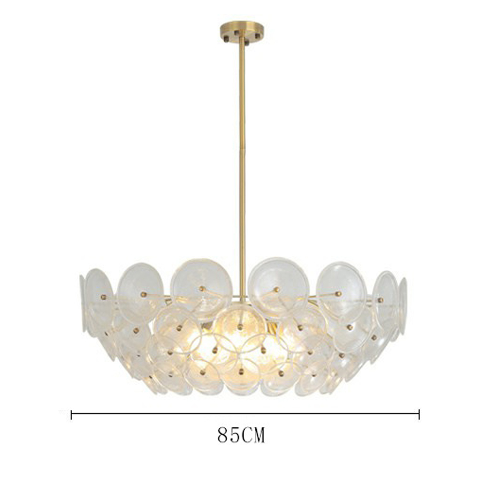 Italian Designer Modern Living Room Crystal Chandelier Creative Glass Pendant Light