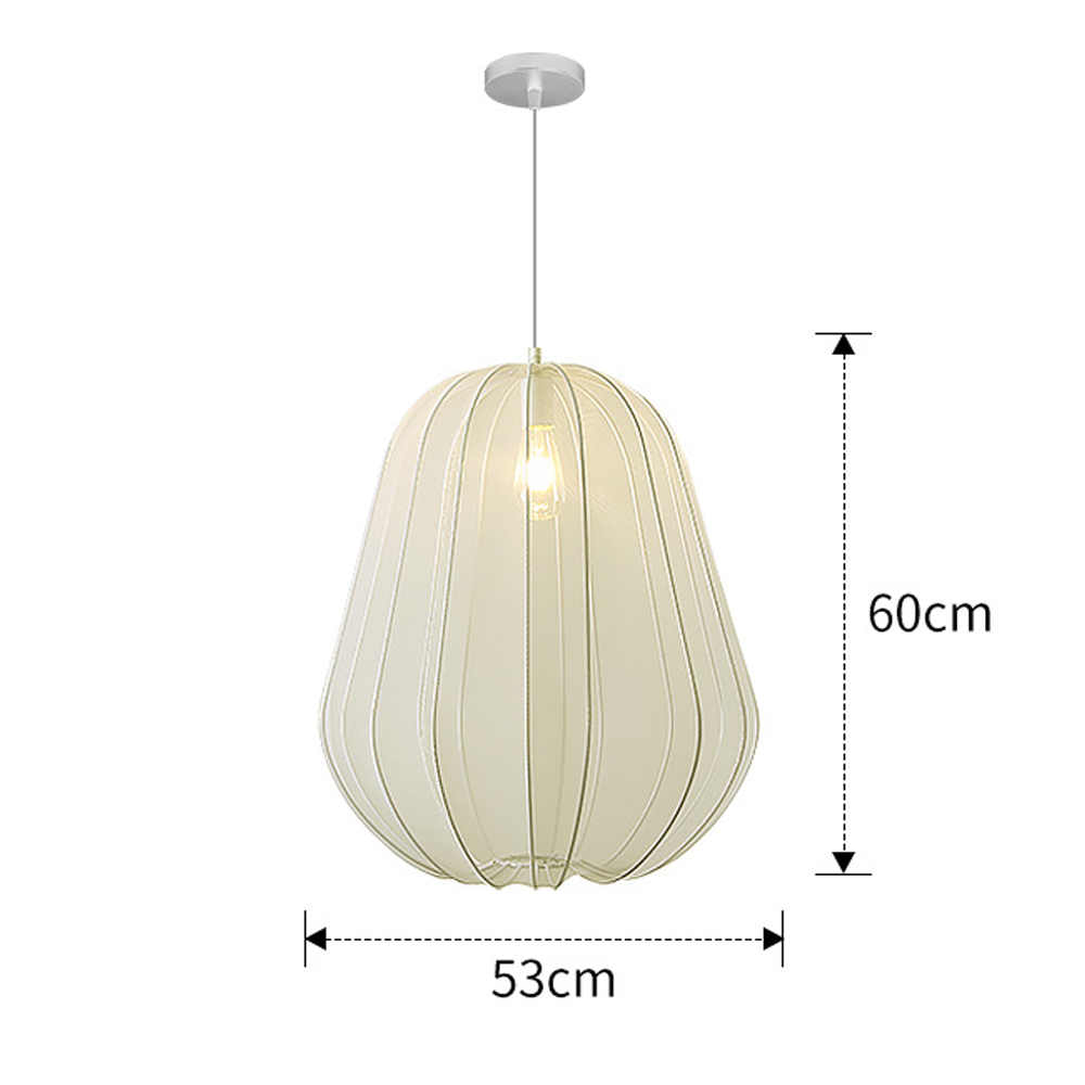Nordic Creative Chandelier Romantic Home Decor Fabric Restaurant Light