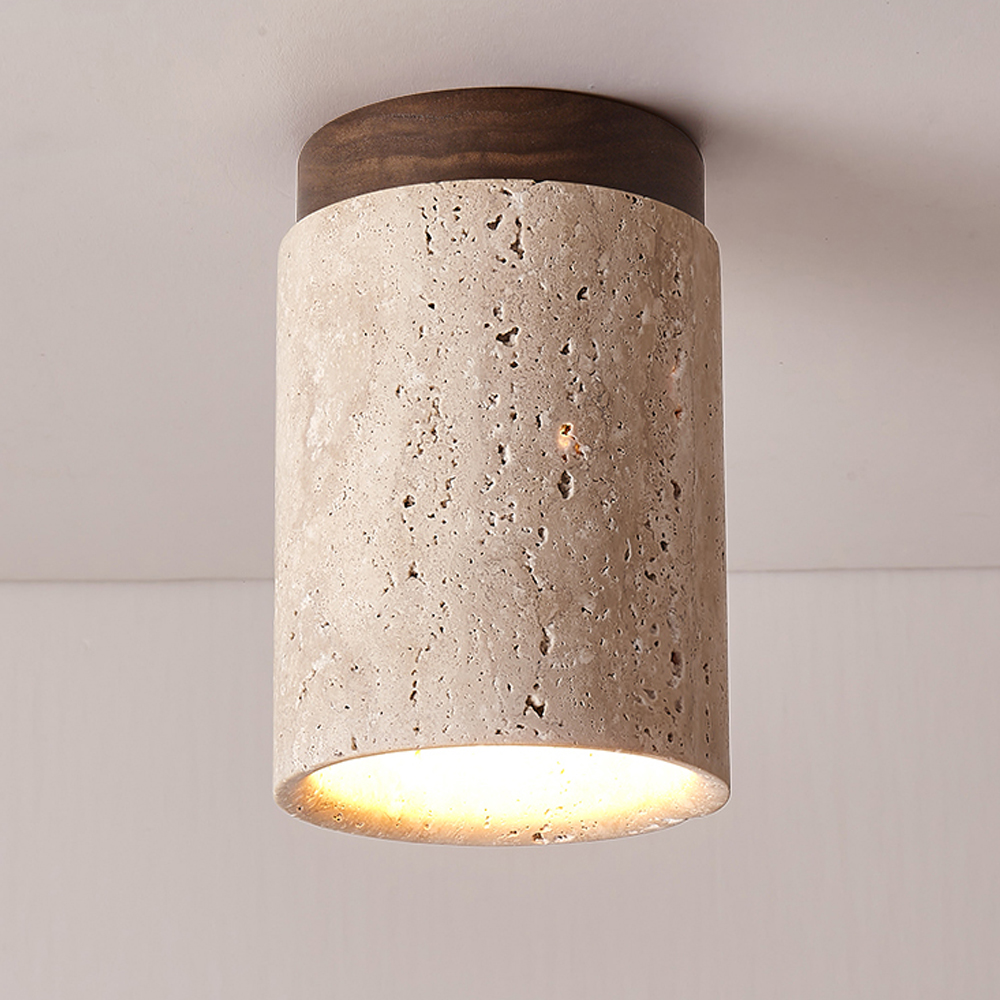 Nordic Living Room Corridor Wood Ceiling Lamp Designer Downlight