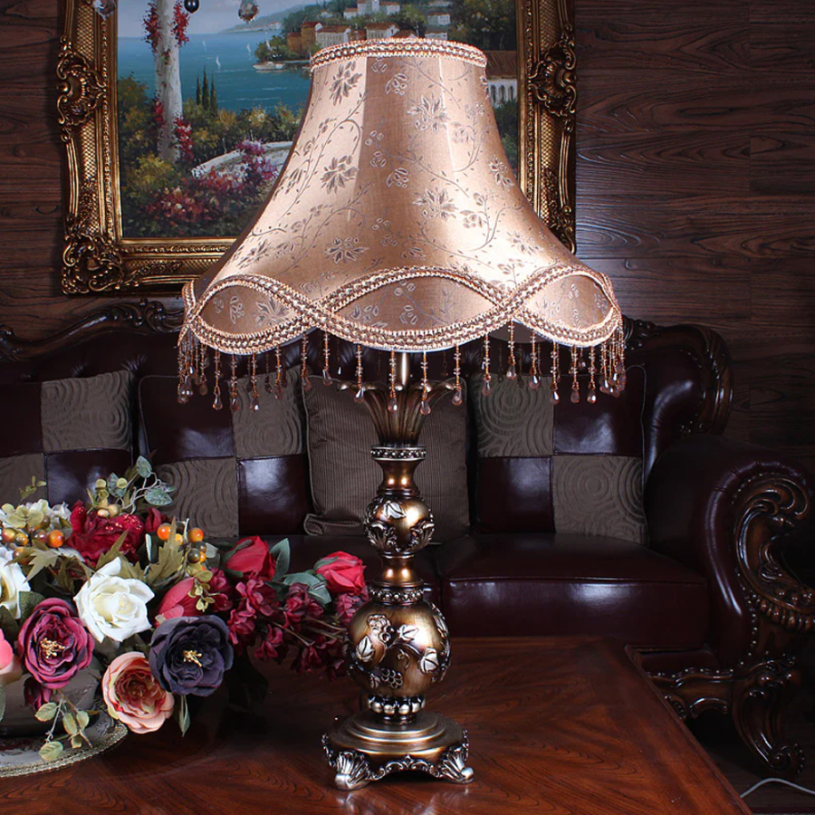 Victorian Vintage Table Lamp For Living Room Bedroom