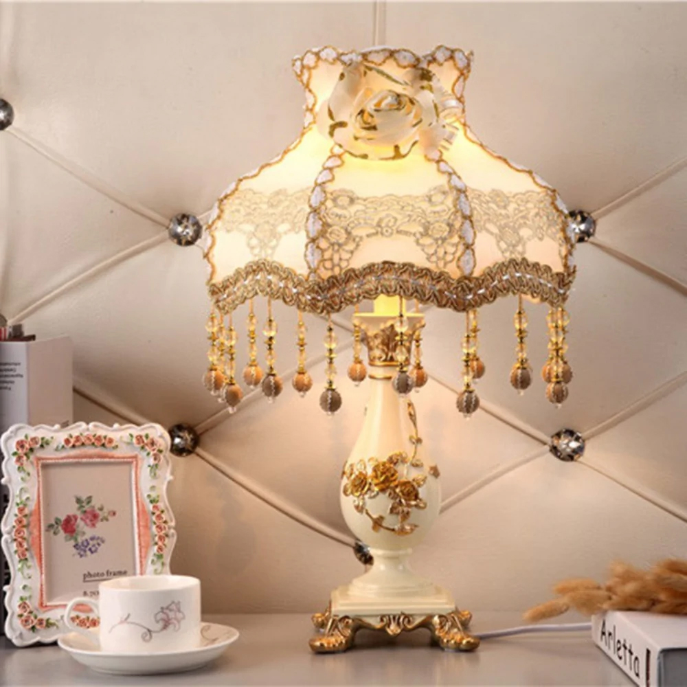 Victorian Vintage Table Lamp For Living Room Bedroom