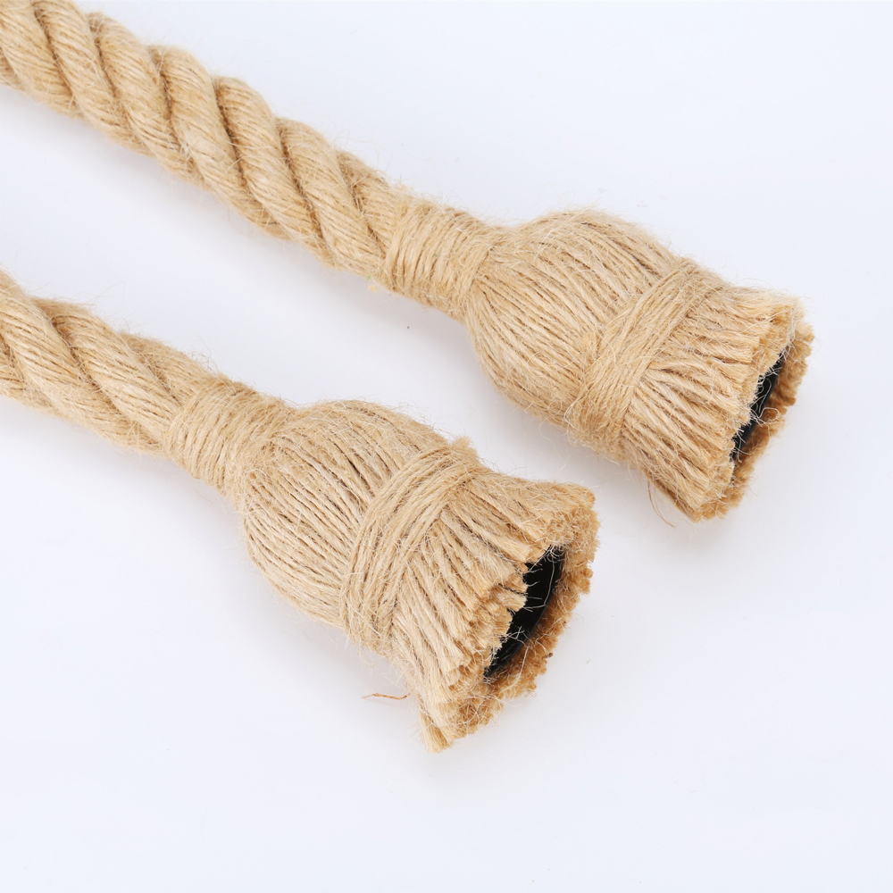 Industrial hemp rope E27 screw lamp holder single head double head chandelier Accessories