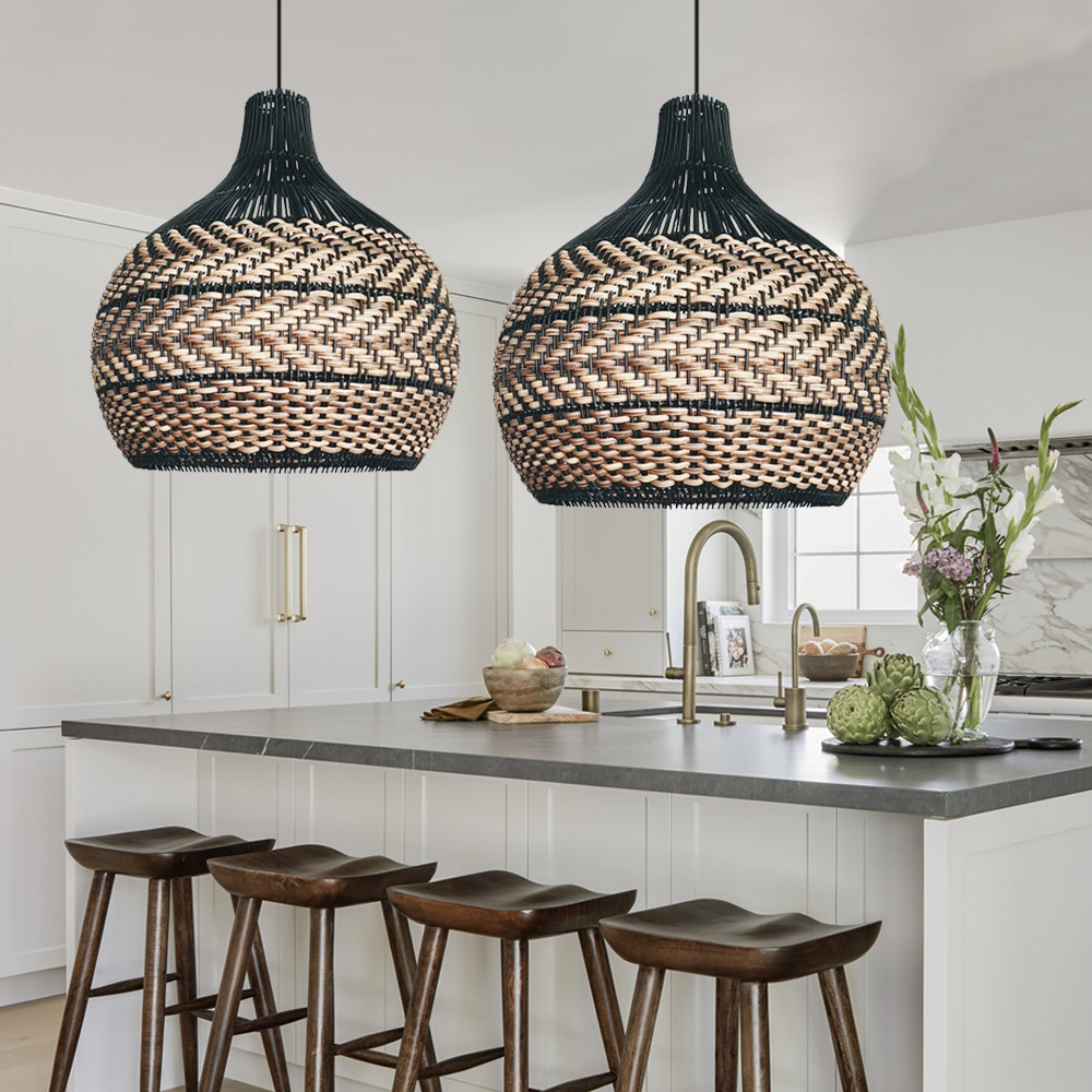 Rattan Ceiling Pendant Light Shelly Lighting