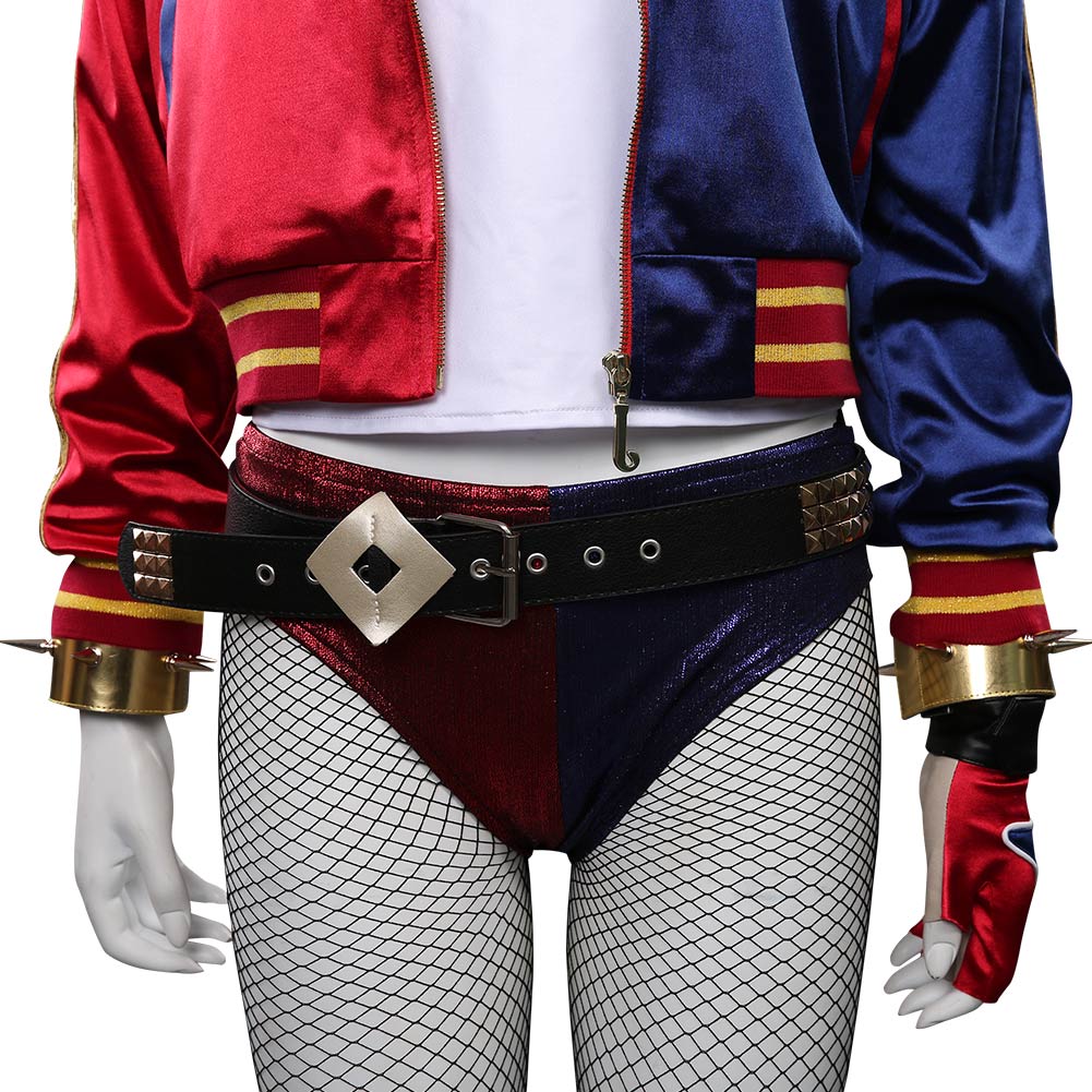 Movie The Suicide Squad Harleen Quinzel Cosplay Disfraz Traje Halloween Conjunto Carnival Per.