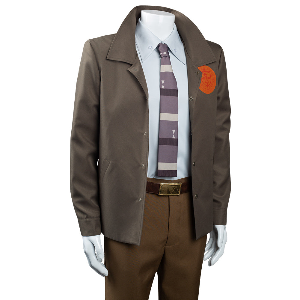 TV Loki Uniform Cosplay Costume Festival Party Outfit 