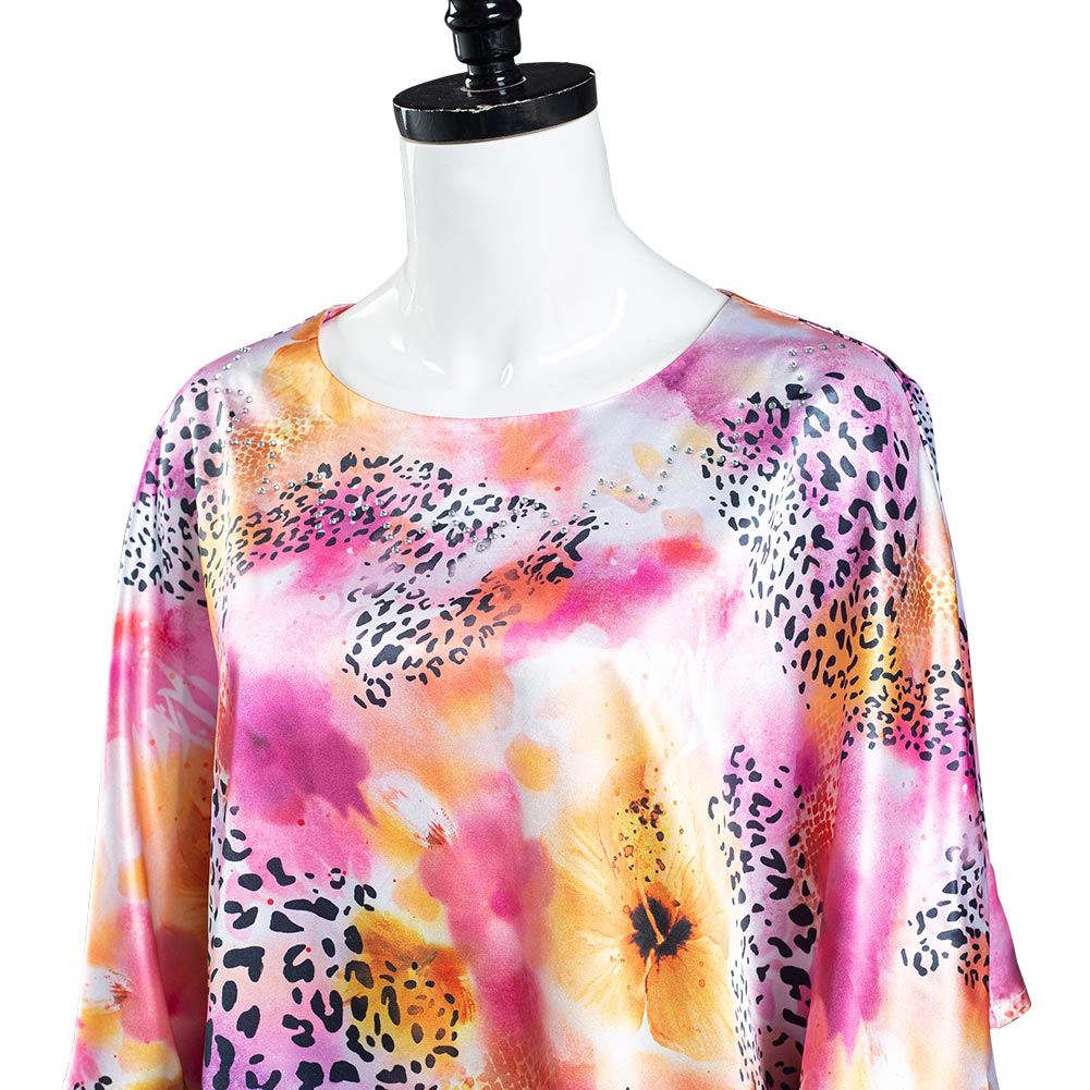 TV Tiger King Carole Baskin Top O-Neck Shirt Halloween Carnival Suit Cosplay Costume