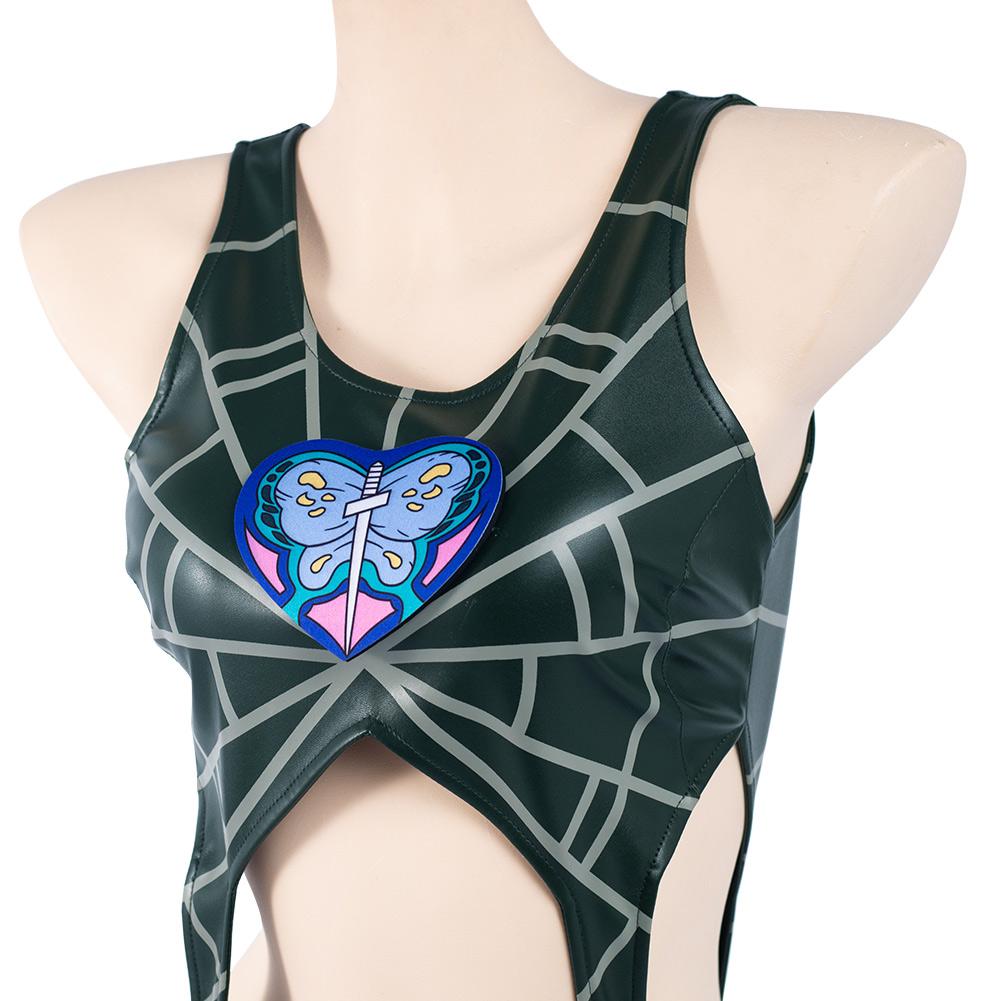 JoJo‘s Bizarre Adventure Jolyne Cujoh Cosplay Costume Outfits Halloween Carnival Suit