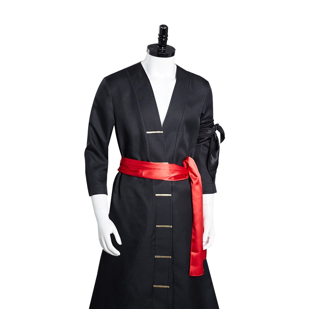 Anime One Piece Wano Country Roronoa Zoro Kimono Cosplay Costume Outfit Festival Christmas Carnival Party