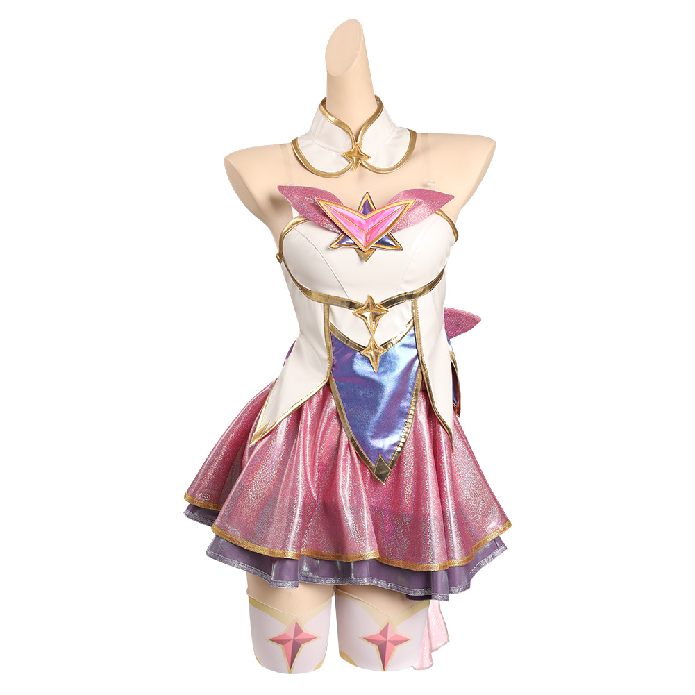 Game League of Legends Kaisa Star Guardian Cosplay Costume Dress Outfits Halloween Carnival