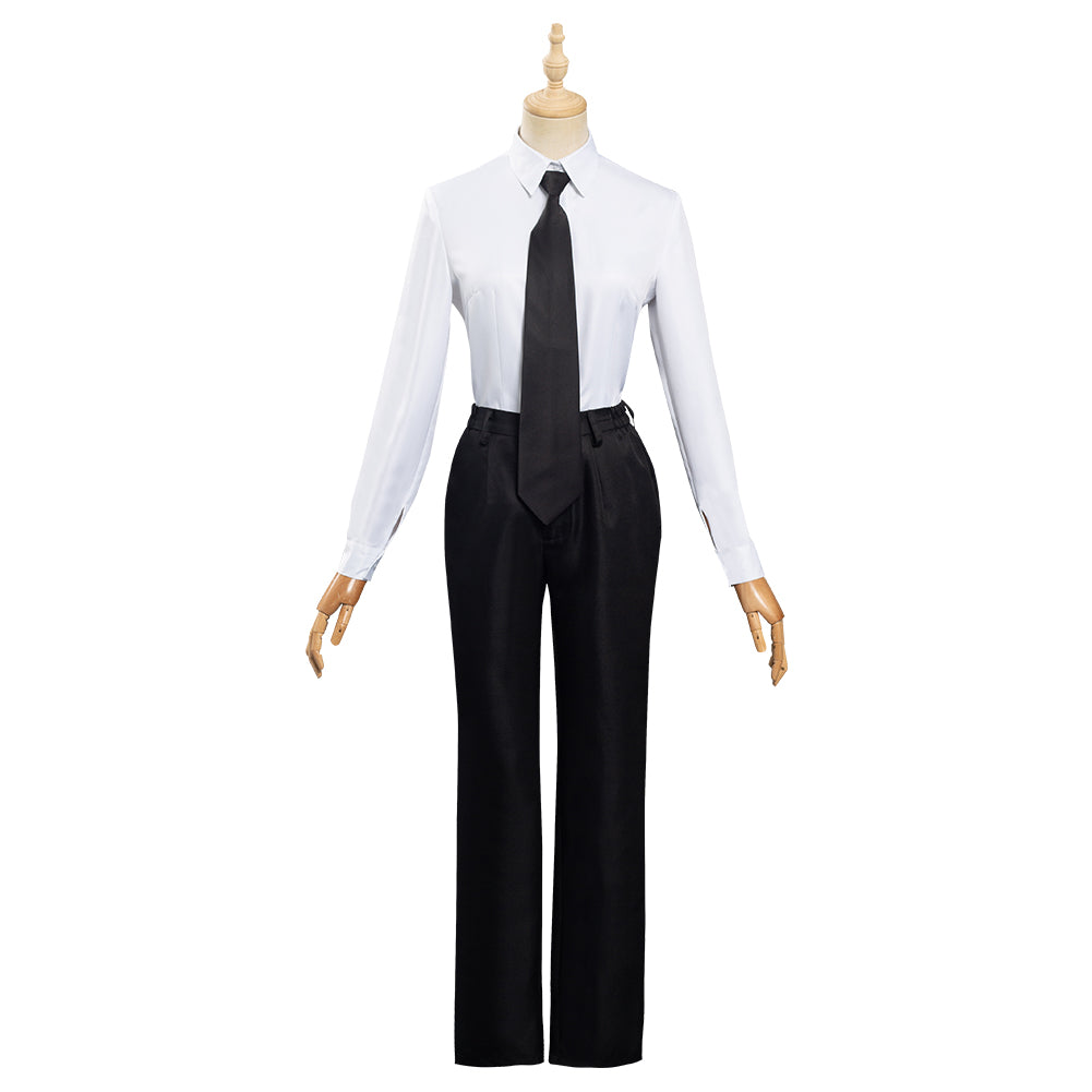 Chainsaw Man Shirt Pants Outfit Makima Halloween Carnival Suit Cosplay