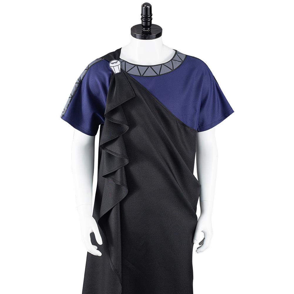 Movie Hercules Hades Outfits Cosplay Costume Halloween Carnival Suit