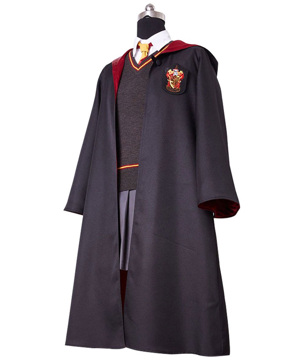 Harry Potter Hermione Granger Dress Costume Hogwarts Gryffindor Uniform ...