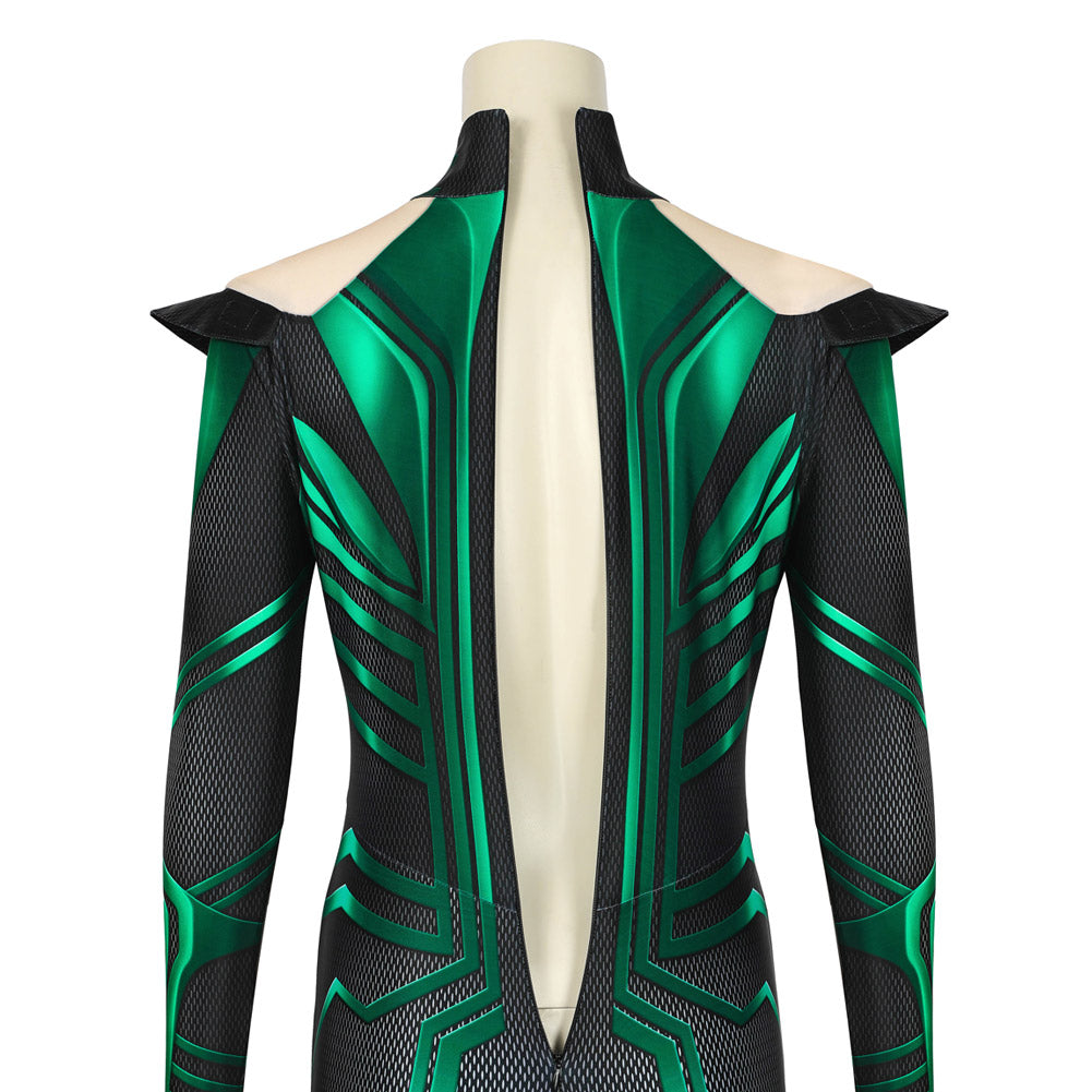 Movie Thor: Ragnarok Hela Cosplay Costume Festival Christmas Carnival Party Outfit 