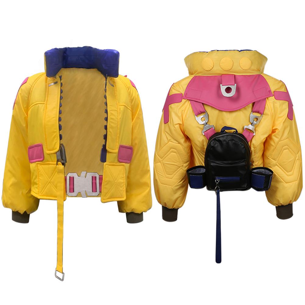 Game Valorant Killjoy Yellow Coat Outfits Halloween Carnival Suit Cosplay Costume