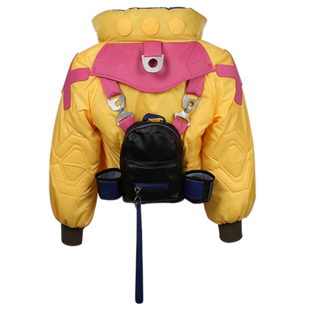 Game Valorant Killjoy Yellow Coat Outfits Halloween Carnival Suit Cosplay Costume