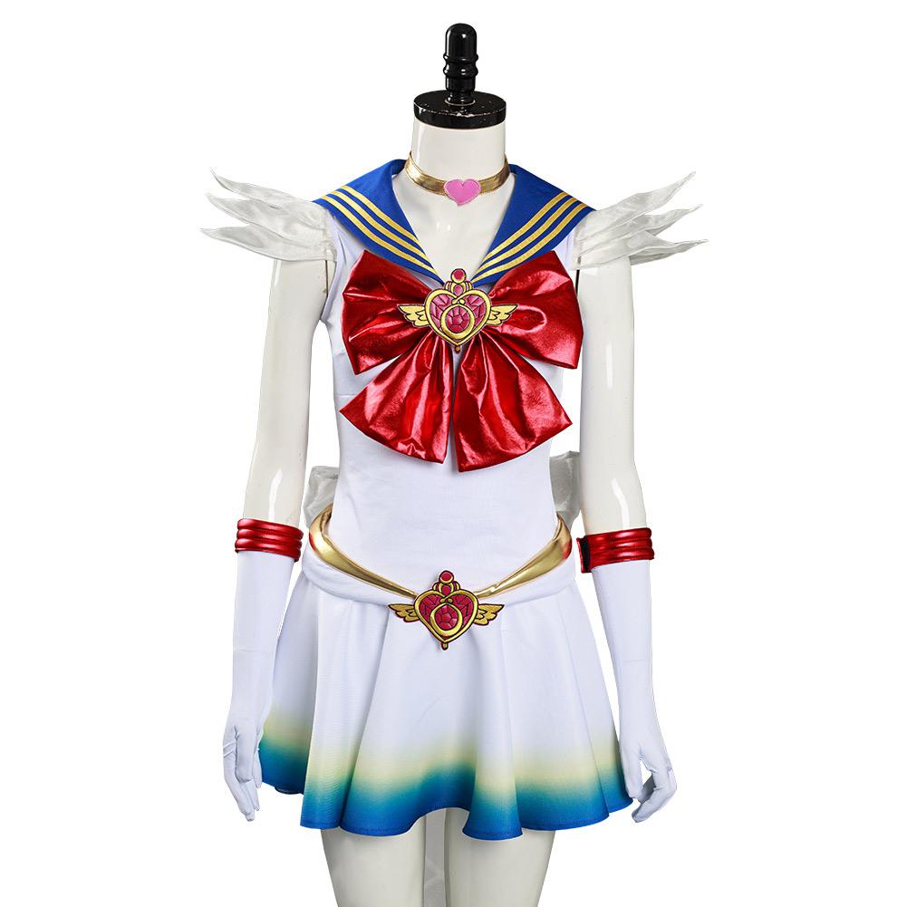 Sailor Moon Eternal Tsukino Usagi Dress Outfits Cosplay Costume Halloween Carnival Costume