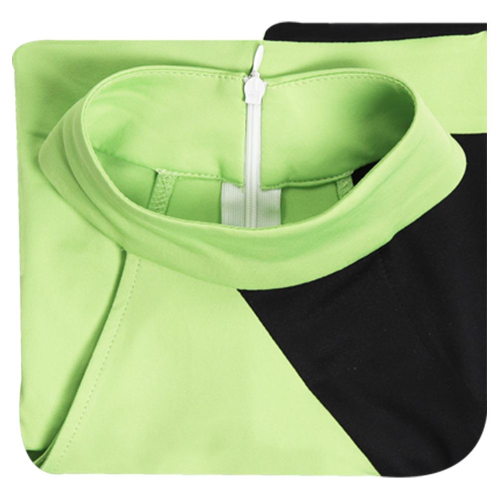 Kim Possible Shego Cosplay Costume Adult Swimsuit Outfits Halloween Carnival Suit