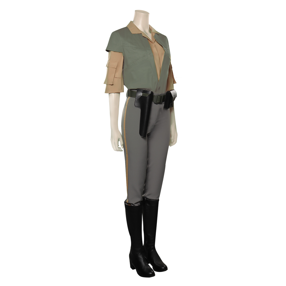 Movie Star Wars 3 Return of the Jedi Leia Organa Solo Cosplay Costume Outfits Halloween Carnival