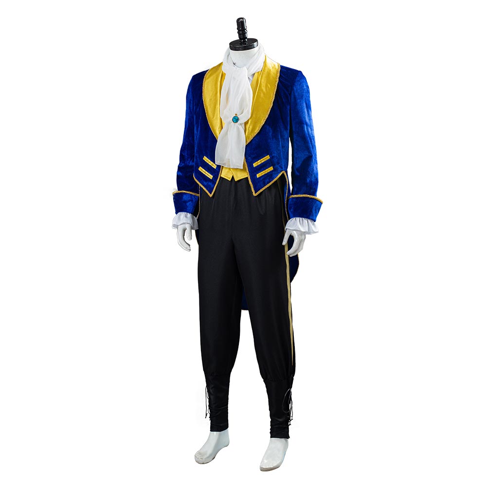 Prince Beast Costume Beauty And The Beast Halloween Carnival Costume Cosplay Costume for Adult
