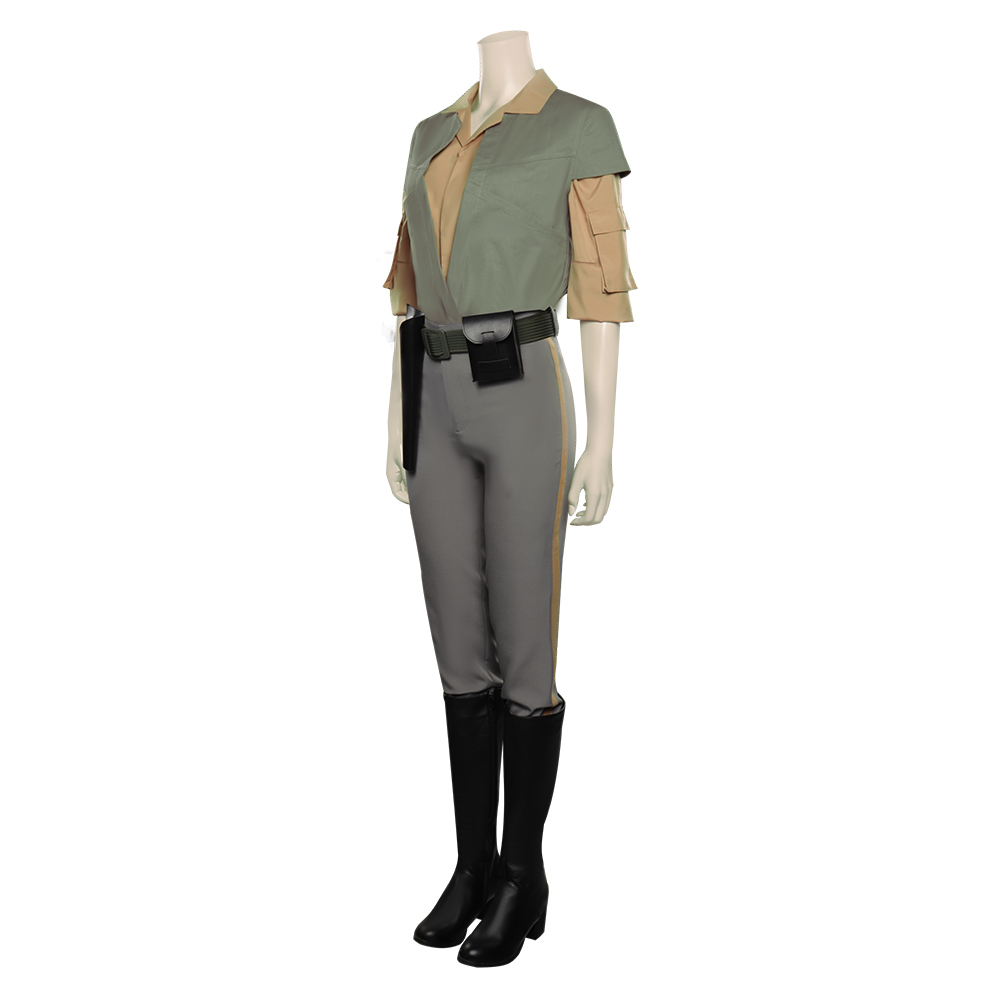 Movie Star Wars 3 Return of the Jedi Leia Organa Solo Cosplay Costume Outfits Halloween Carnival