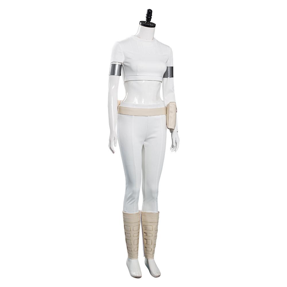 Star Wars Padme Amidala Outfits Cosplay Costume Halloween Carnival Suit