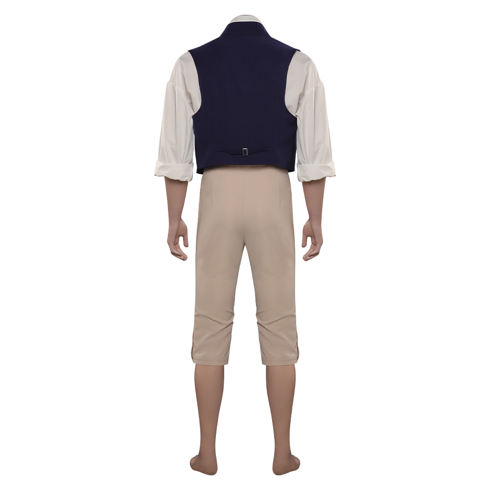 Movie The Little Mermaid Prince Eric Cosplay Costume Halloween Carnival Party Suit