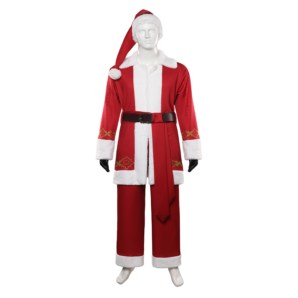 The Santa Clauses - Santa Claus Cosplay Costume Outfits Halloween Carnival Suit