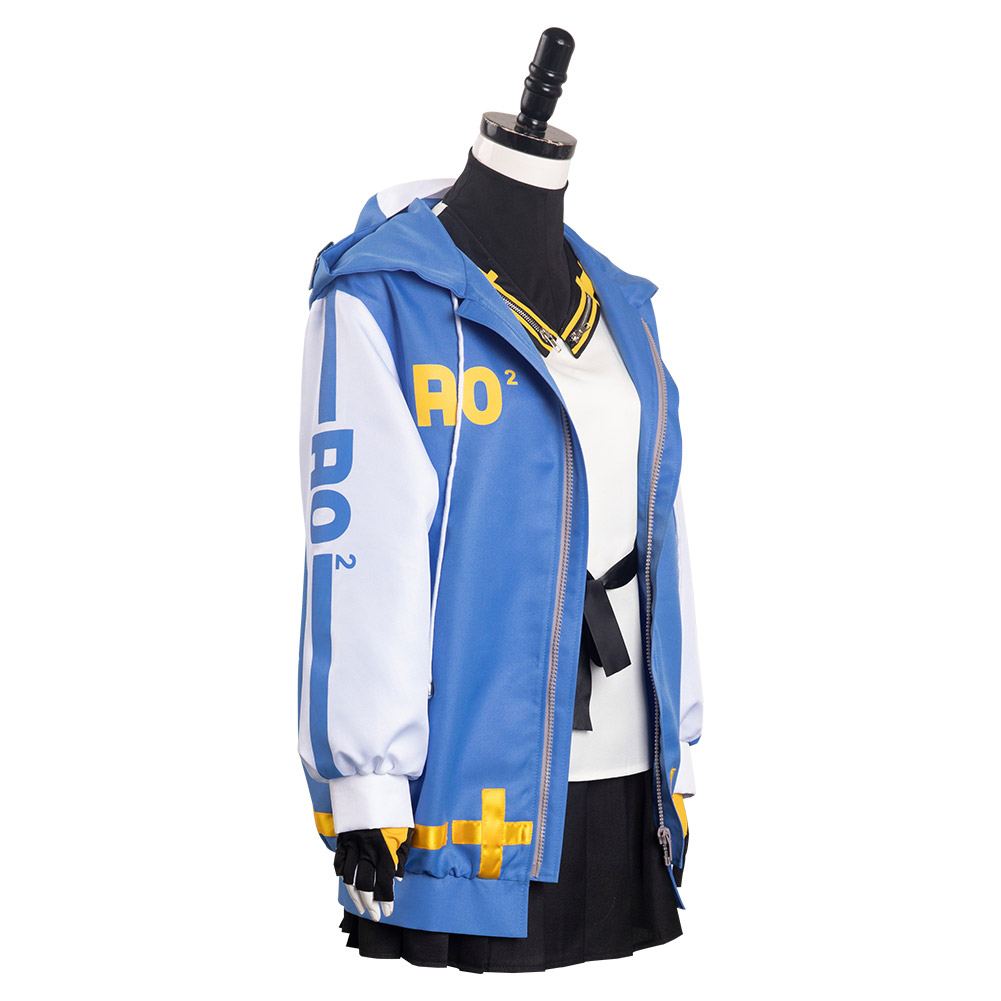 Game Guilty Gear Strive Bridget Cosplay Costume Hoodie Skirt Outfits Halloween Carnival Party Suit