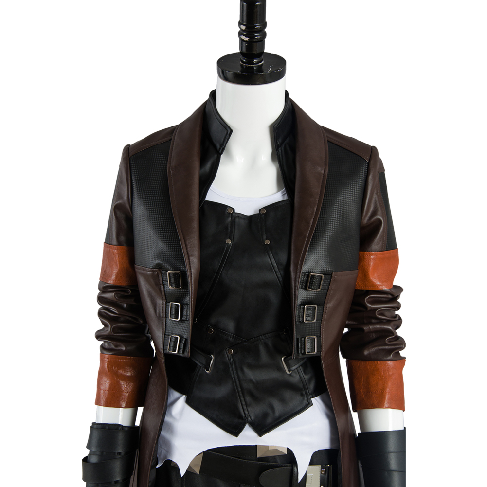 Movie Guardians of the Galaxy Vol. 2 Gamora Cosplay Costume Outfits Halloween Party Suit