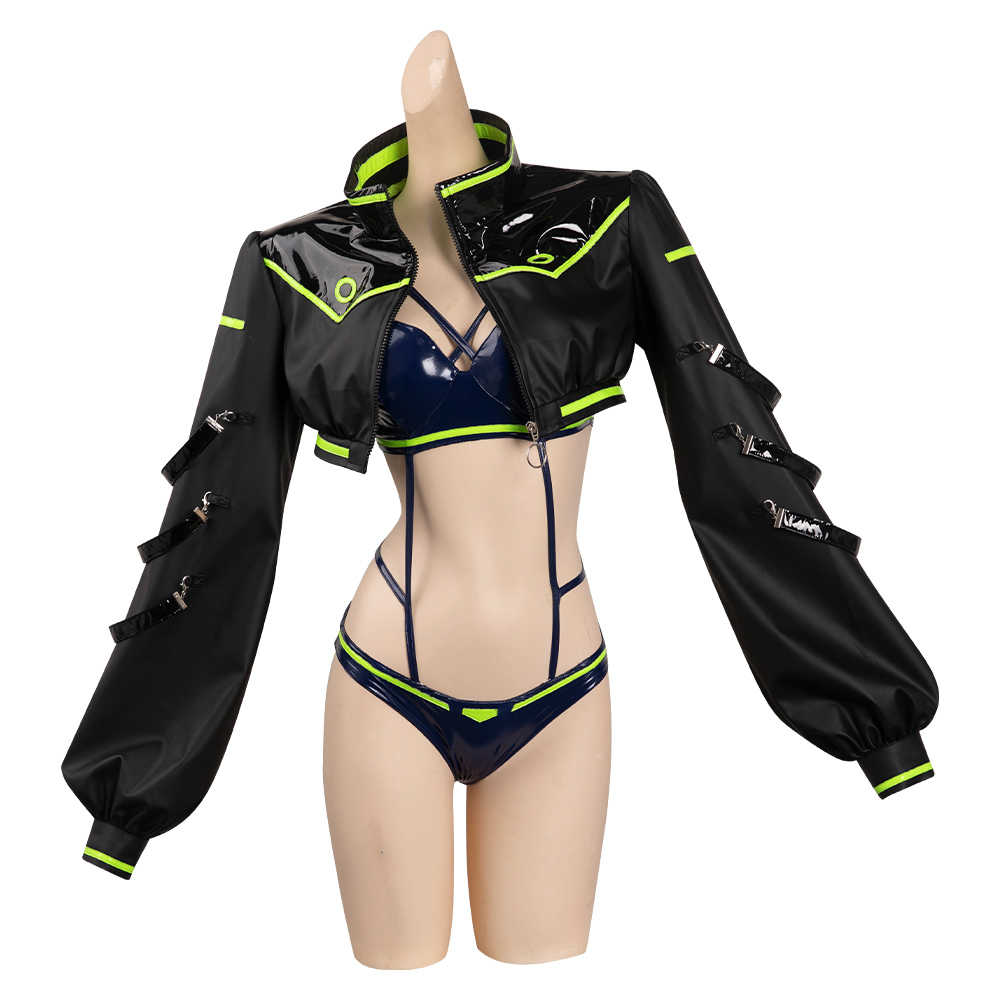 AnimCyberpunk: Edgerunners Rebecca Bunny Girl Cosplay Costume Outfits 