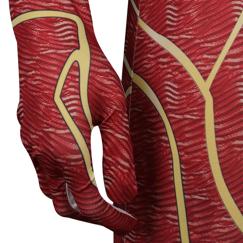 Movie The Flash Barry Allen Cosplay Costume Halloween Carnival Party Suit