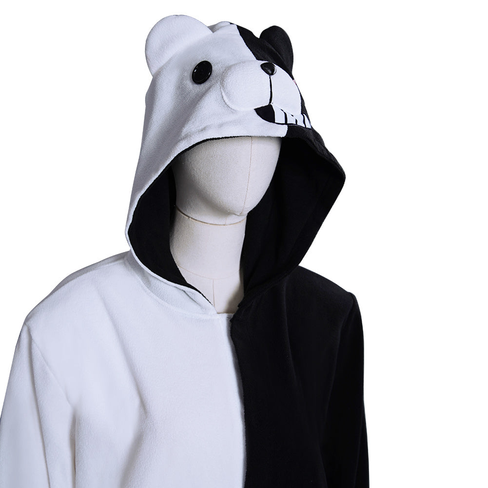 Game Danganronpa Monokuma Mono Pijamas Cosplay Costume Festival Party Outfit 
