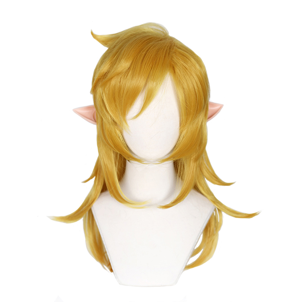 Game The Legend of Zelda Link Cosplay Wig Heat Resistant Synthetic Hair Carnival Halloween Party Props