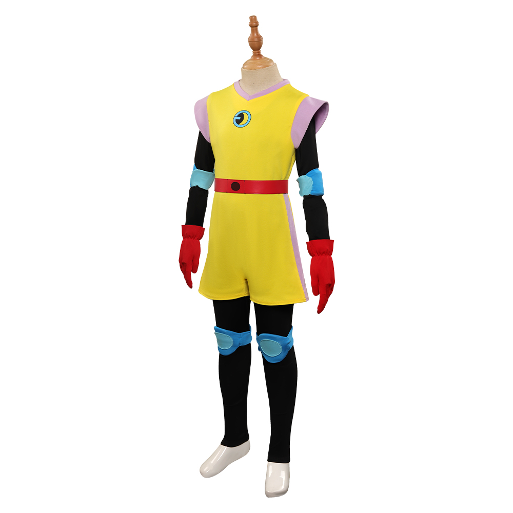Anime Moon Girl and Devil Dinosaur Lunella Lafayette Cosplay Costume