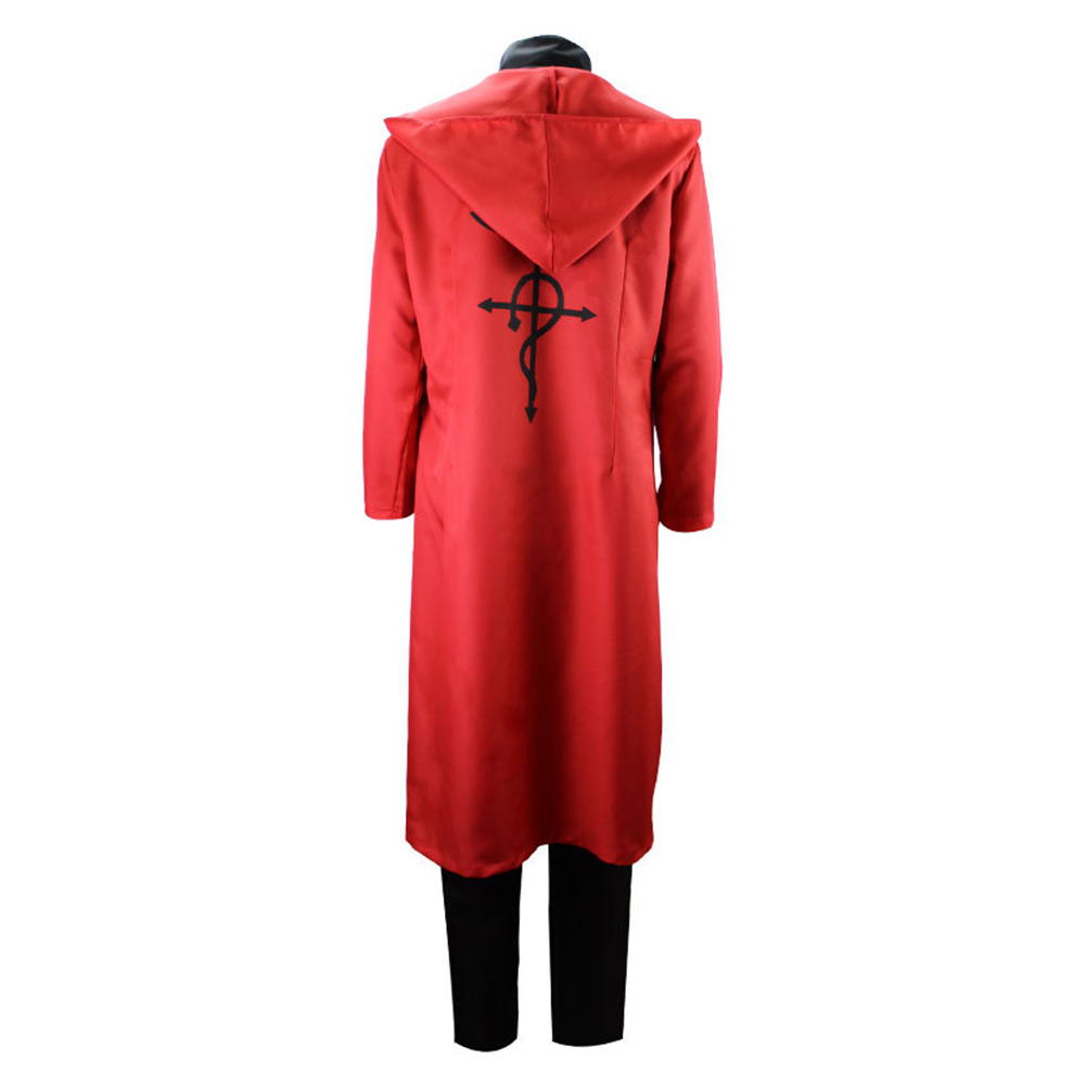 Anime Fullmetal Alchemist Edward Elric Cosplay Costume Halloween Carnival Party Suit