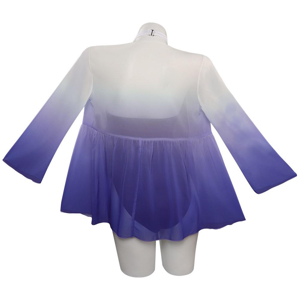 Game Genshin Impact Ganyu Cosplay Costume Swimsuit Outfits Halloween Carnival Party Disguise Suit