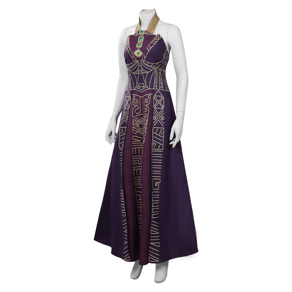 Movie Black Panther: Wakanda Forever Ramonda Cosplay Costume Dress Outfits Halloween Party Suit