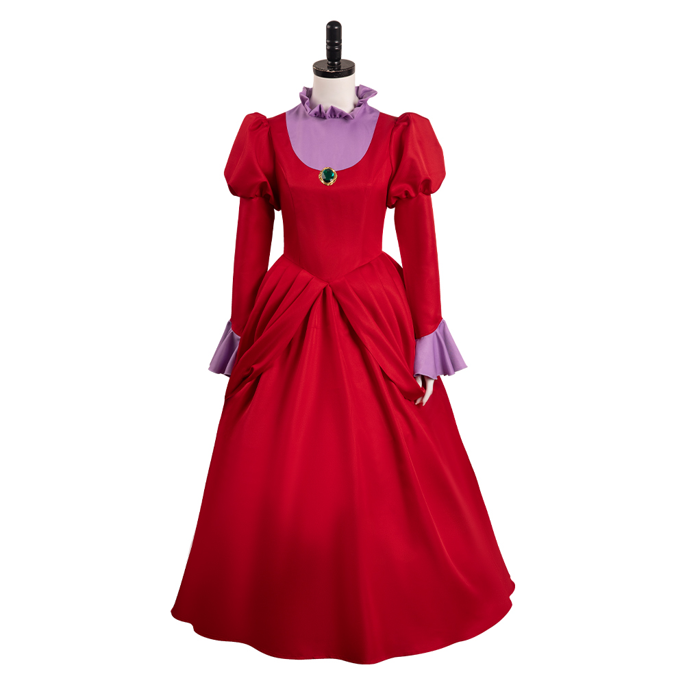 Movie Cinderella Lady Tremaine Stepmother Outfits Cosplay Costume Halloween Carnival Suit