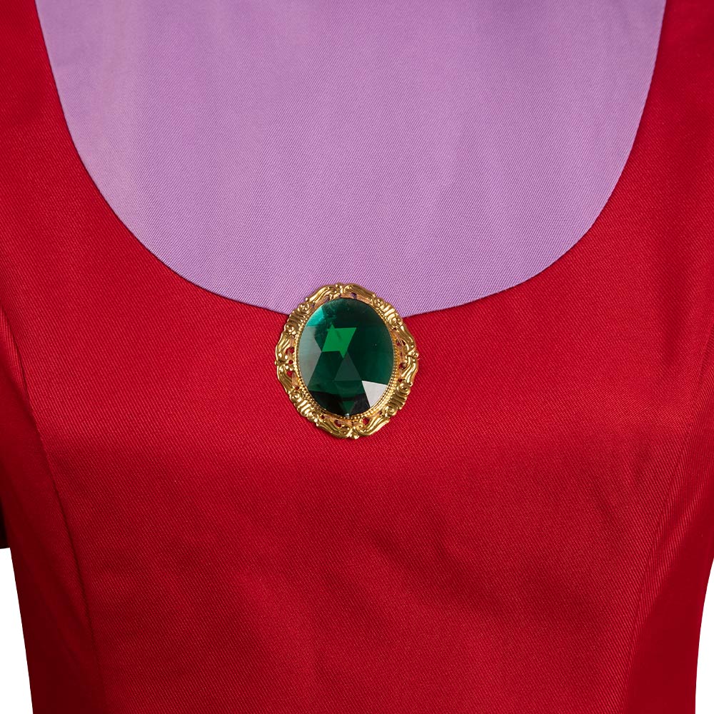 Movie Cinderella Lady Tremaine Stepmother Outfits Cosplay Costume Halloween Carnival Suit