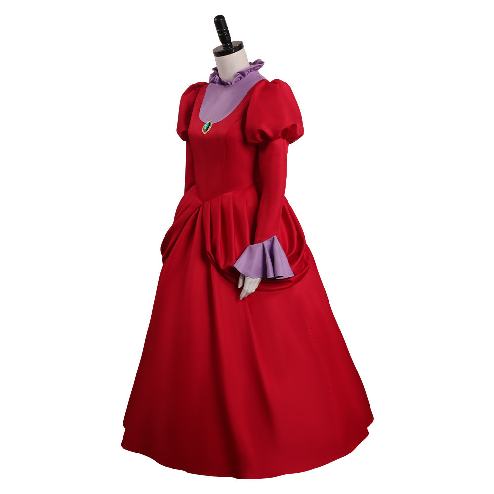 Movie Cinderella Lady Tremaine Stepmother Outfits Cosplay Costume Halloween Carnival Suit