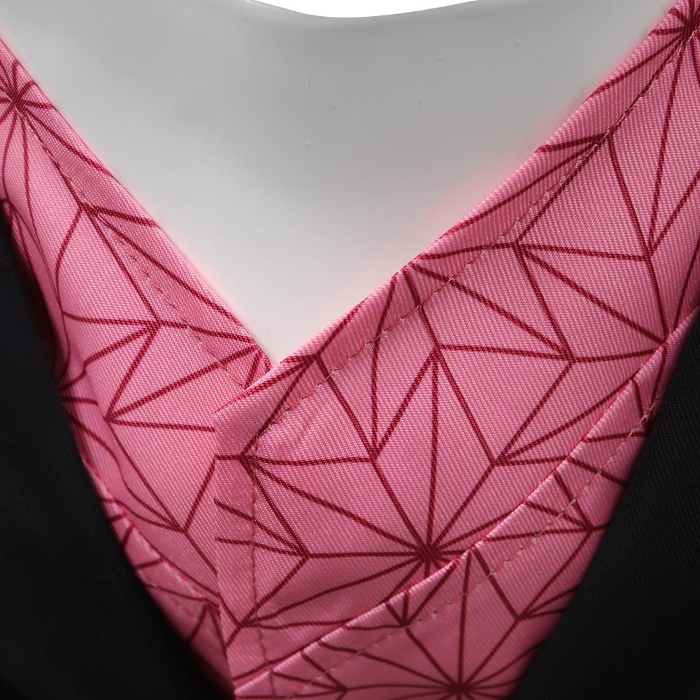 Anime Demon Slayer Kamado Nezuko Cosplay Pet Cat Dog Costume Outfits H