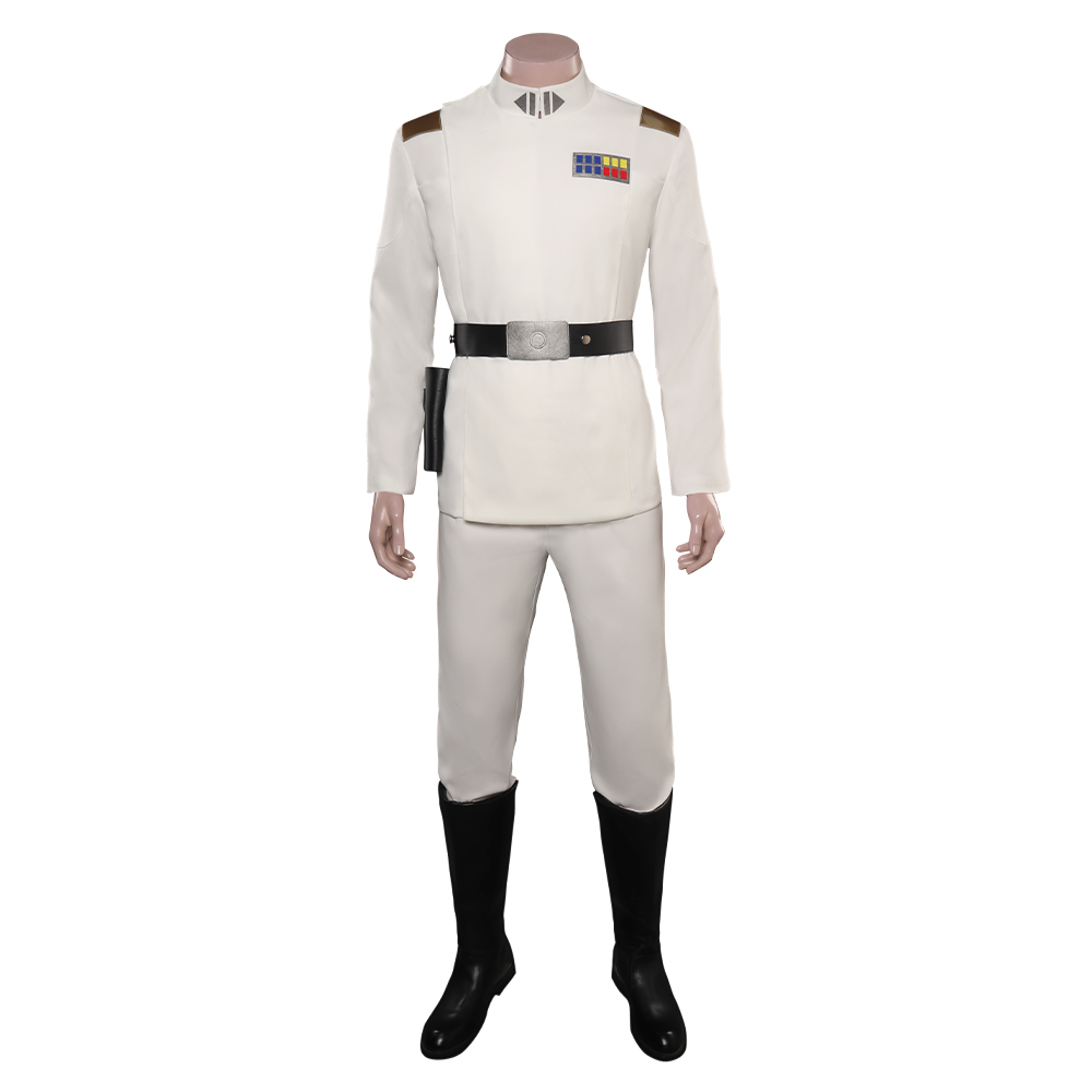 Anime Star Wars Rebels Thrawn Grand Admiral Outfits Halloween Carnival Suit Cosplay Costume