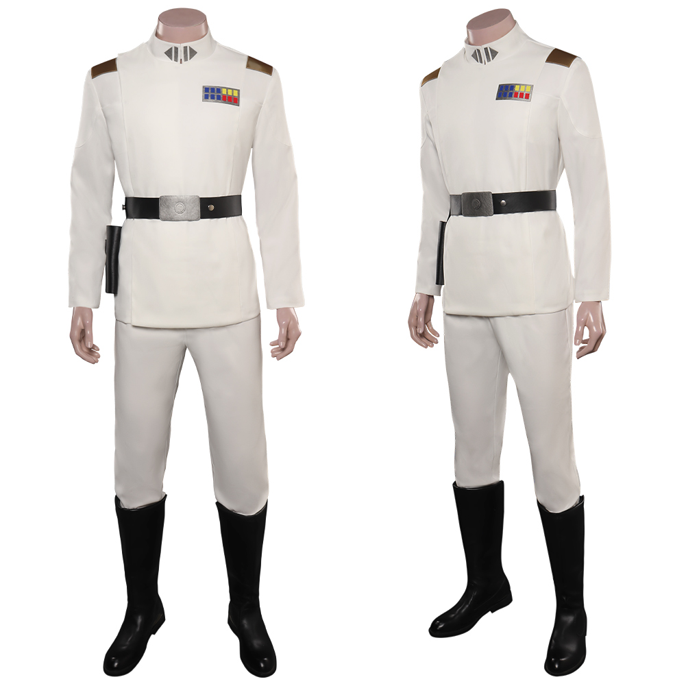 Anime Star Wars Rebels Thrawn Grand Admiral Outfits Halloween Carnival Suit Cosplay Costume