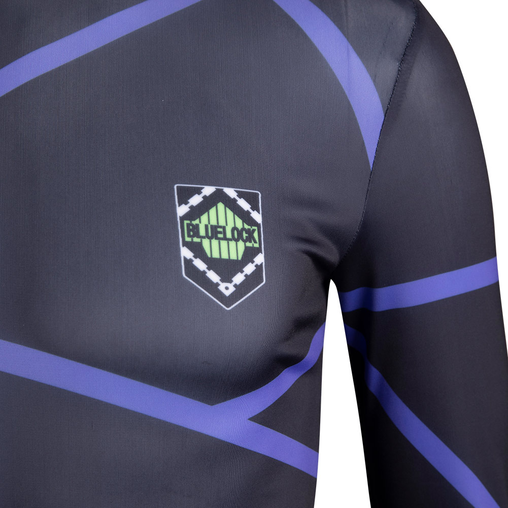 Anime Blue Lock Training Uniform Cosplay Costume Sportswear Outfits Halloween Carnival Suit