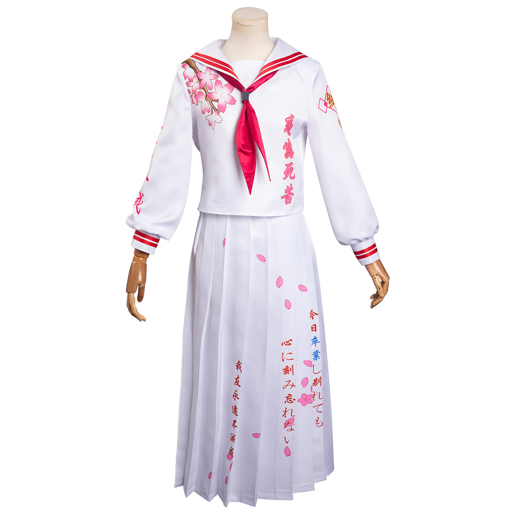 Movie Bosozoku Cosplay Costume Japanese School Uniform Skirts Outfits 
