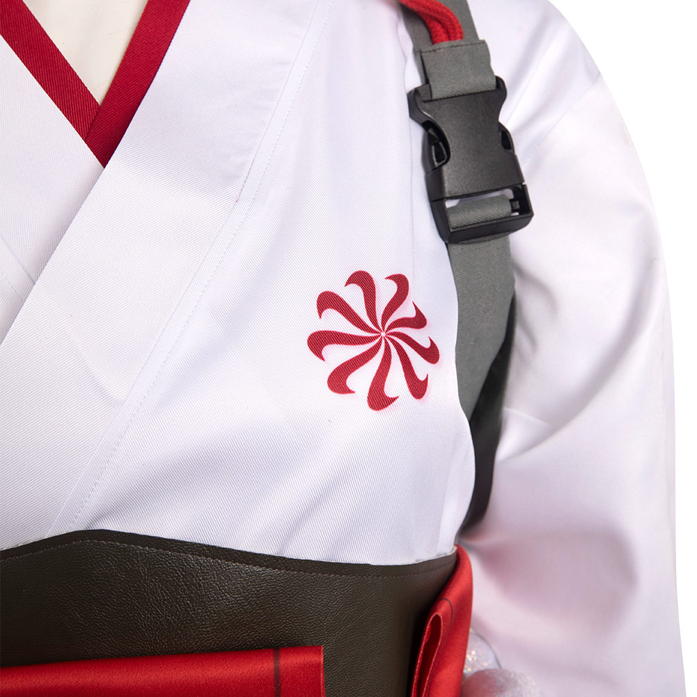 Game Overwatch 2 OW Kiriko Cosplay Costume Outfits Halloween Carnival 